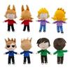 32-38 см Креативная плюшевая кукла Eddsworld Аниме Периферийные плюшевые игрушки Домашнее украшение Детские праздничные подарки