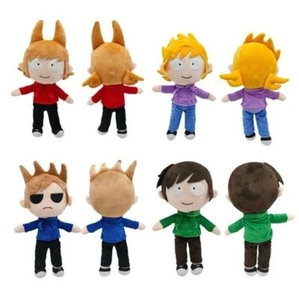 32-38 см Креативная плюшевая кукла Eddsworld Аниме Периферийные плюшевые игрушки Домашнее украшение Детские праздничные подарки