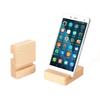 New Simple Universal Portable Solid Wood Cell Phone Racks Desk Stand Holder for Mobile Phone