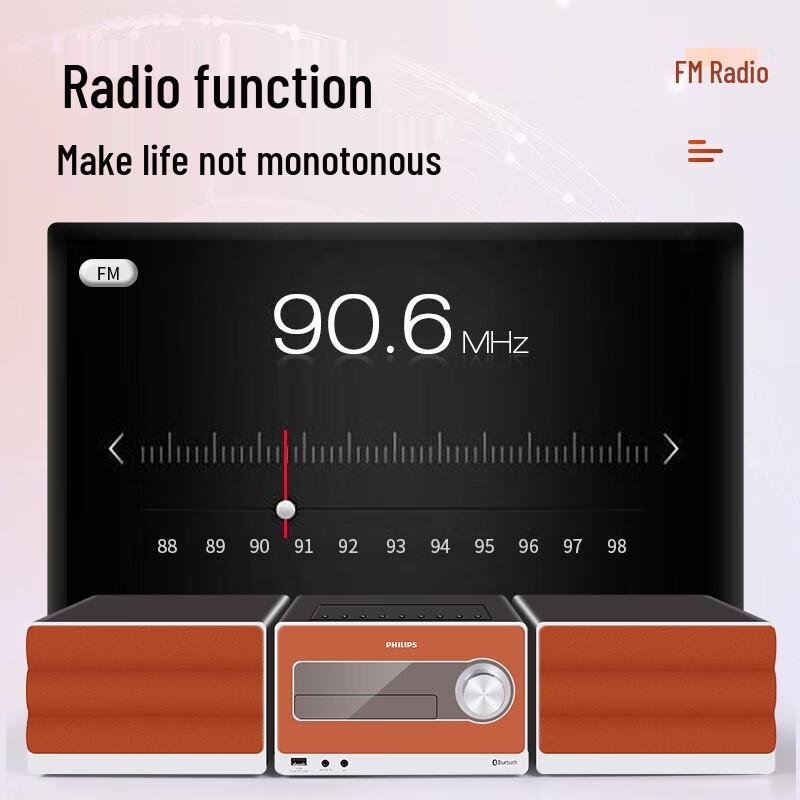 Philips TAM5208 Mini HIFI Stereo System with CD Player