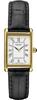 Watch Square Design Quartz SWR054 White Dial X Black Leather Band [Seiko] Women's [Item]