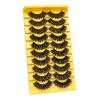 Eyelashes 3D Effect Realistic Curled Russian Volume Eyelashes Makeup Prop Daily Life
