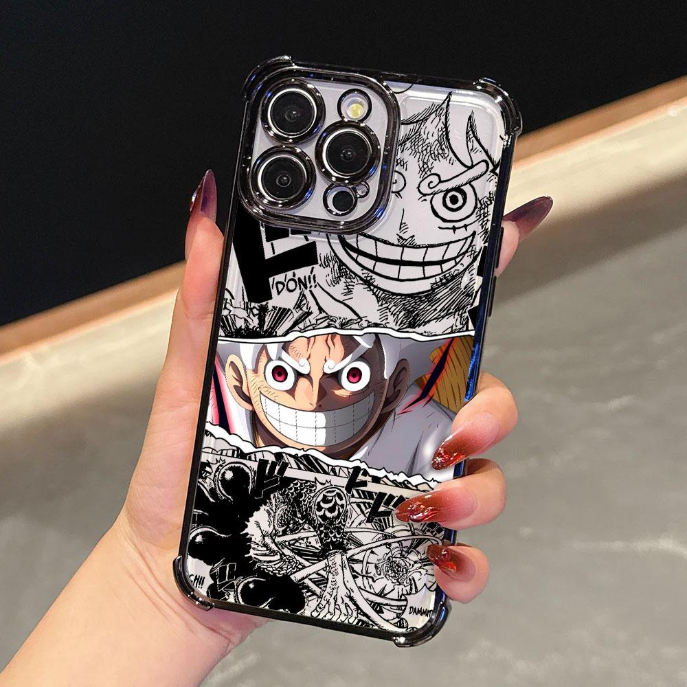 Япония Аниме Горячий One Pieces Мягкий Чехол Для iPhone 17 Pro 16 15 14 13 12 11 Pro Max Чехол 17 Plus 17E 16E 17Air Силиконовый Чехол для Телефона