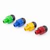 2Pcs M10 CNC Aluminum Motorcycle Rear View Mirror Hole Plugs Screws Rearview Mirror Anti-Rust Holder