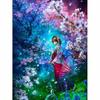 Diamond Embroidery Acrylic Japanese Style Girl Wall Sticker Full Drill Bedroom Decor Factory Direct
