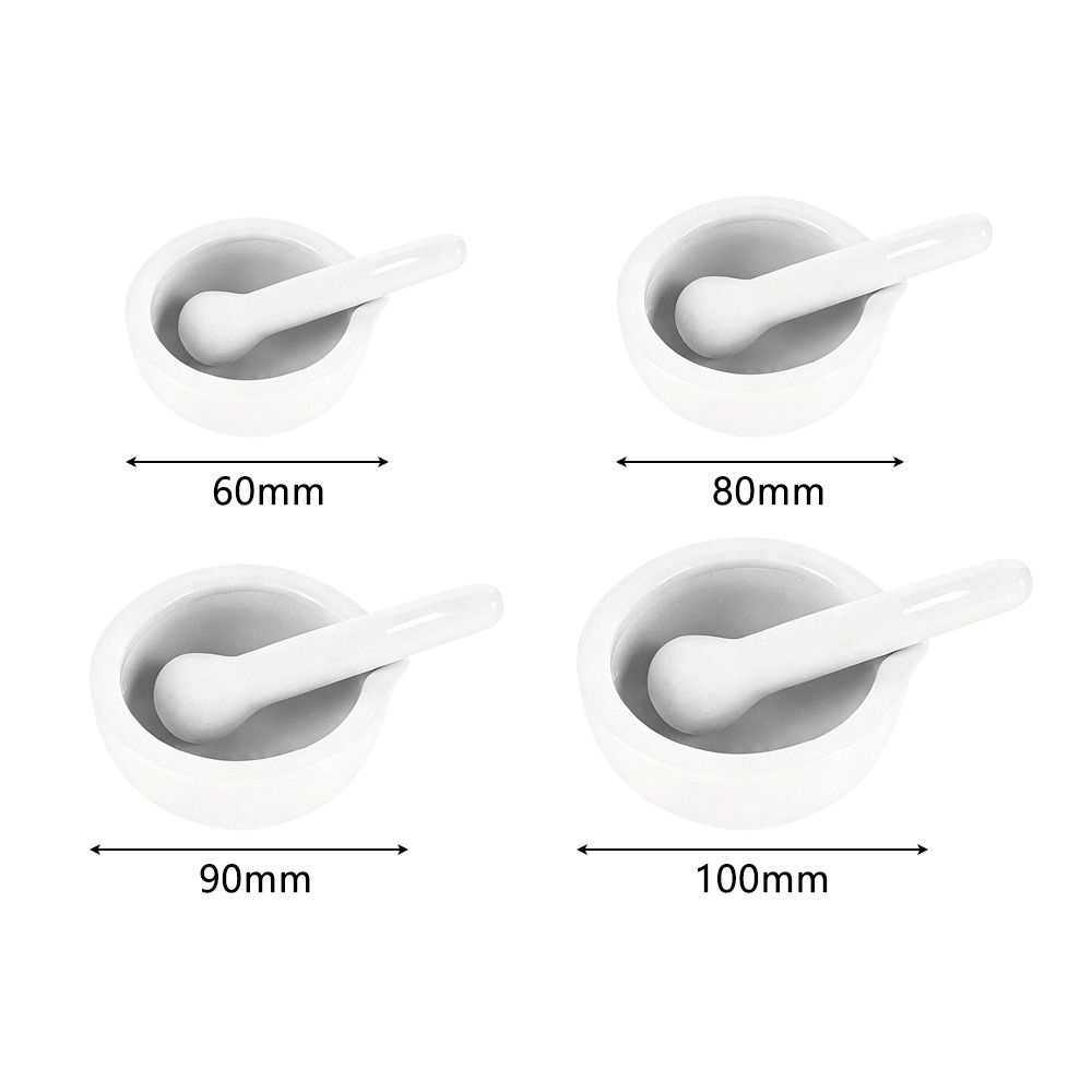 Non-Slip Base Ceramic Grinder White Ceramic Stoneware Durable Spice Grinder  Kitchen Tool