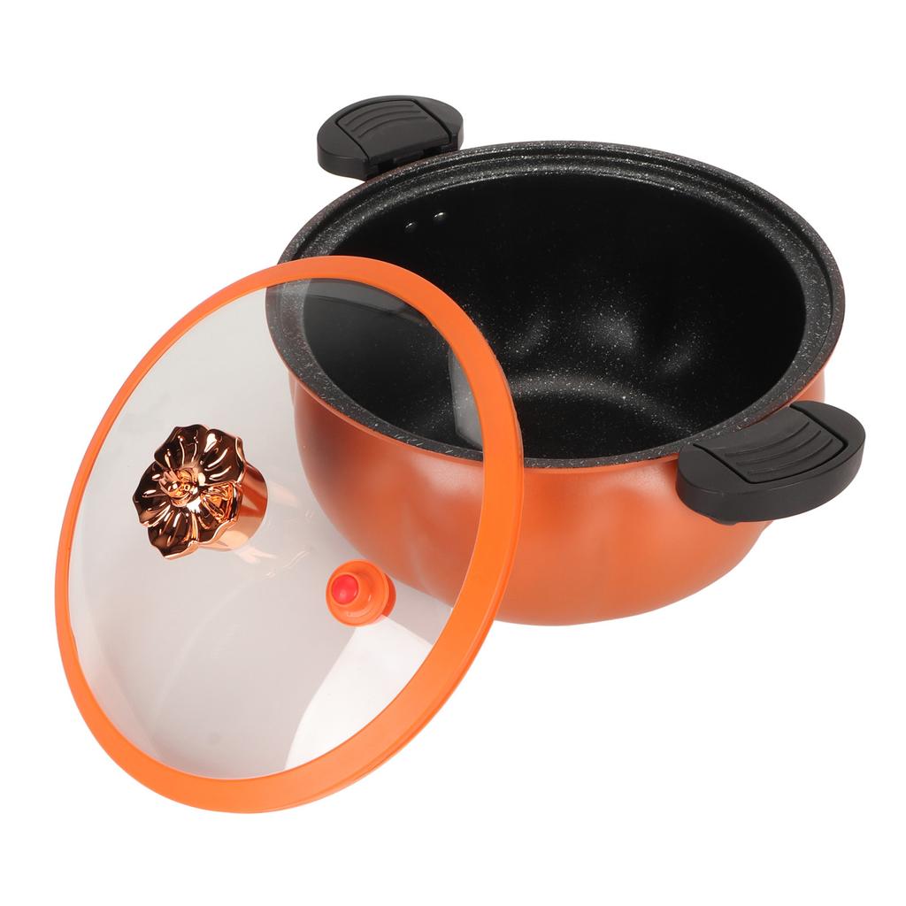 Микроскороварка 8 л Многофункциональная антипригарная тыквенная микроскороварка с прозрачной крышкой для