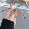 Fashion Cat Eye Blue Light Blocking Eyeglasses Women Black Gold Square Frame Glasses Optical Spectacle Computer Glasses