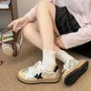Spot Little White Shoes Female Stars Retro Old Little Dirty Shoes 2025 New Fashion Versatile Casual Board Shoes German Training Shoes