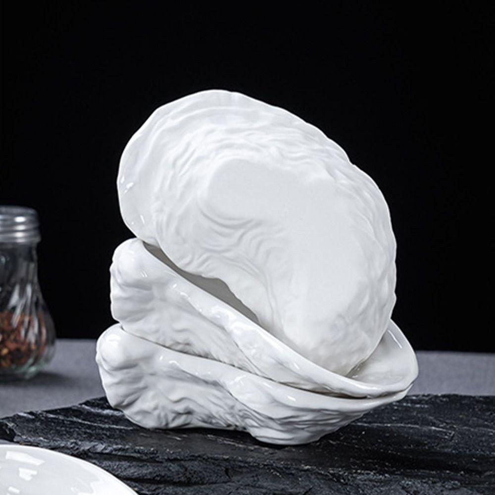 Необычная тарелка для суши и сашими Изысканное блюдо для хранения Японская кухня Тарелка для устриц Салат