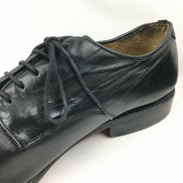 Винтажные туфли с мыском cap toe Brooks Brothers 346 черные размер 10.5D (приблизительно. 27.528.5см) Мужской(ИСПОЛЬЗОВАЛ)