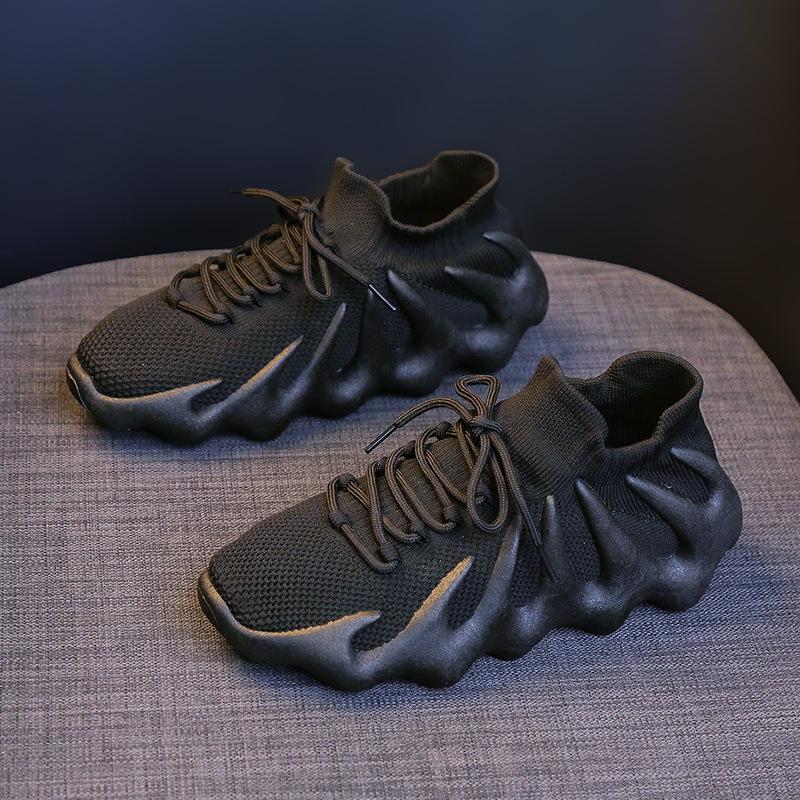 Пара амортизирующих кокосовых кроссовок женские 2025 весна фитнес дышащие взрыв осьминог беговые спортивные женские туфли одинарные туфли