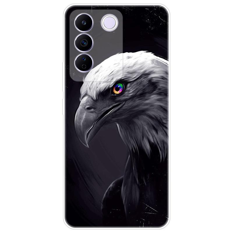 For Vivo V27e V 27e Case Soft Silicone Back Cover Cartoon Phone Case Diversification