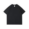 240g Unisex Japanese Heavy Cotton Crew Neck T-Shirt - Solid Colors, Short Sleeve