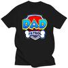 Mens Clothing Dad Patrol Shirt Dog Funny Gift Birthday Party Black T-Shirt  S-3Xl Birthday Gift Tee Shirt#Color(1)
