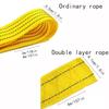 Heavy Duty Trailer Rope 3M 4M Emergency Steel Cable Towing Strap Rescue Tool Car Rescue Tool  Road