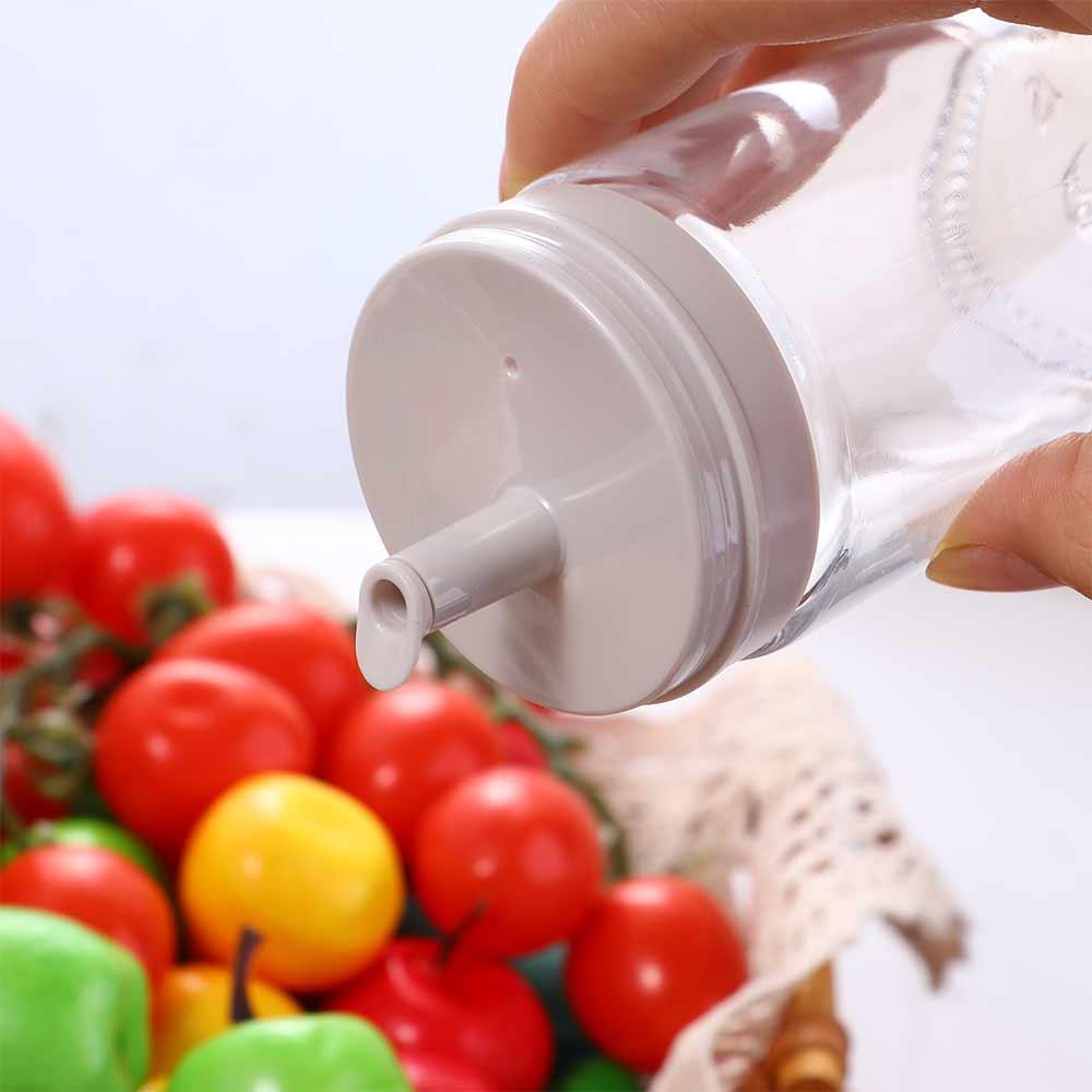 3.38oz Cruet Pourer Glass Condiment Container Leakproof Oil Dispenser Kitchen