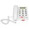 LD‑265CID проводной телефон с большими кнопками, набор номера одним нажатием, функция громкой связи, определитель номера для людей с нарушениями слуха