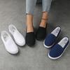 New Fashionable White Sneakers for Men and Women Flat Canvas Shoes for Women Korean Style Flat Shoes