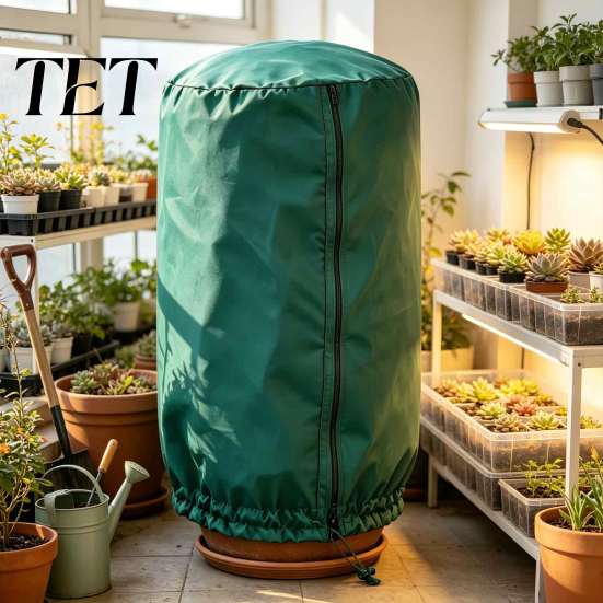 Frost Protection for Outdoor Plants Winter Plant Cover, Cloth with Zipper And Drawstring, Reusable Cold Resistant Tree Trunk Wrap Freeze Cover Garden