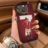 Чехол для телефона C-R-7 R-Роналду Для iPhone17 16 11 12 13 14 15 16 Pro Max Plus Крышка Цветной Серебристый Funda Бампер