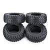 TRZX Rubber RC Tire 38mm for Scale Kyosho Jimny Scale Axial SCX24 1/18 1/24 (4 Pieces)