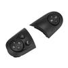 AUTO Steering Wheel Multifunction Control Switch Cover 2X Set For MINI Cooper R55 R56 R57 R58 R59 R60 R61 Models