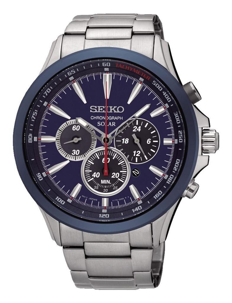 Seiko Часы SOLAR SSC495P1 мужские