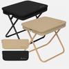 Ultra-Light Pouch-Style Folding Chair – Portable High-Load Camping, Hiking & Queue Seat - Black