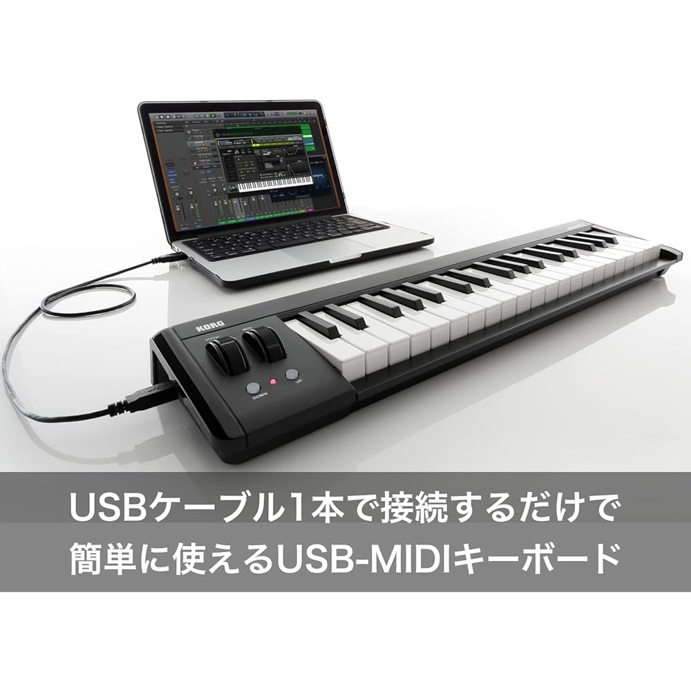 KORG (KORG) MIDI-клавиатура microKey2 micro key DTM/37 клавиатура/контроллер/USB/питание по шине/plug-in i...