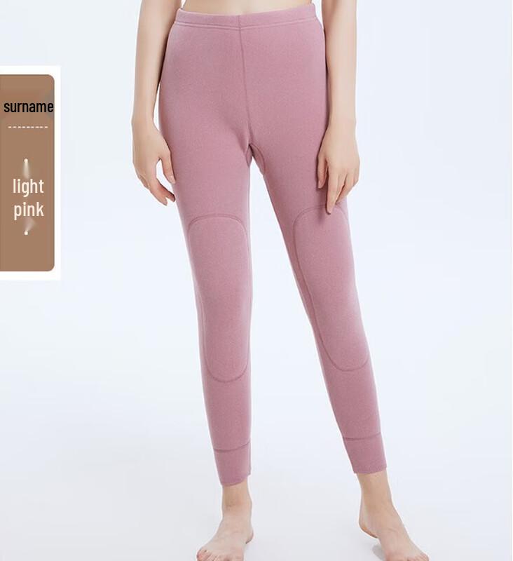 Hengyuanxiang Шерстяные теплые брюки с наколенниками