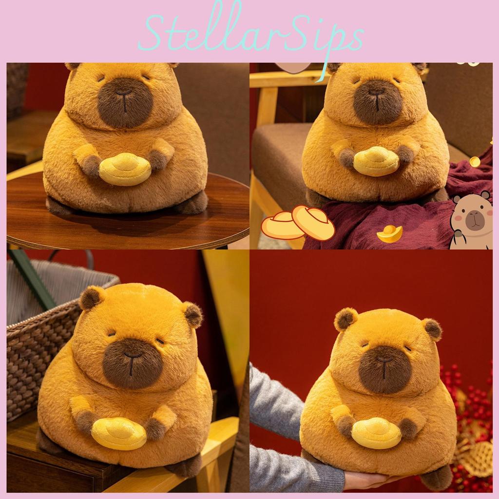Adorable Cartoon Capybara Plush Toy For Girls Perfect For Living Room Decoration