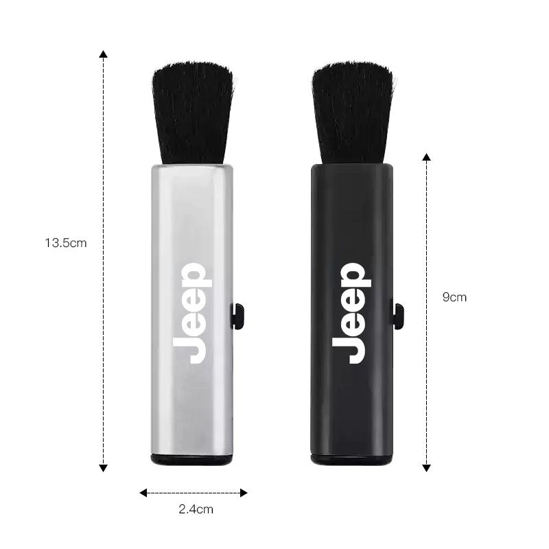 For Jeep Car Air Vent Cleaning Brush Auto Interior Dust Removal Tool Towel For Jeep Renegade Wagoneer Avenger Recon Wrangler