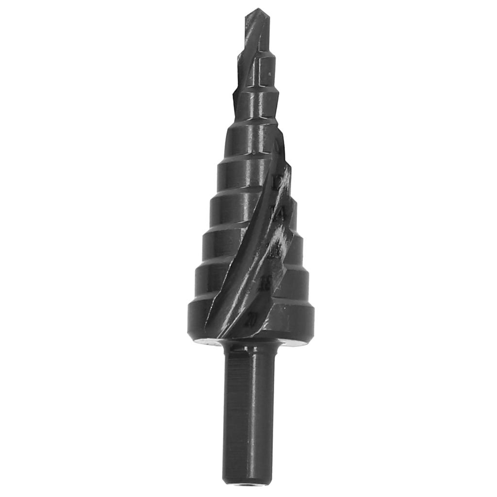 3pcs Spiral Step Drill Bit Set Kit MultiFunctional Industrial DIY Metalworking Tools