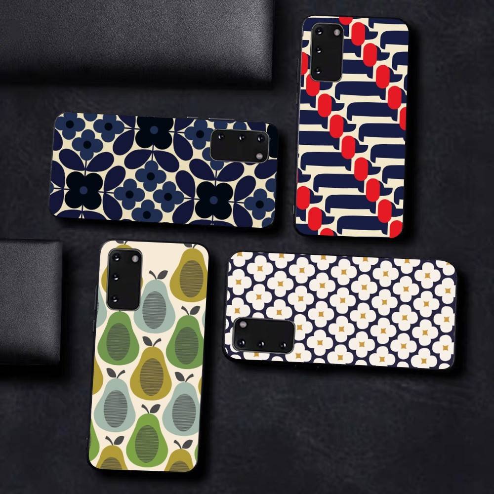 Multi Stem Orla Kiely Phone Case For Samsung S 24 Fe 25 Ultra Plus 20 Lite 21 30 22 23 24 22 Ultra 5G Fundas