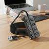 With Switch USB 3.0 Hub 4 Port Multiple Expander Hub USB Docking Stations  For Laptops