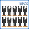 4/56PCS Oscillating Multitool Blade High Carbon Steel Arc Edge Cutting Saw Blade Quick Release Multi Tool Saw Blade For Wood PV