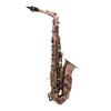 Professional Red Bronze Bend Eb E-flat Alto Saxophone Sax Abalone Shell Key Carve Pattern with Case