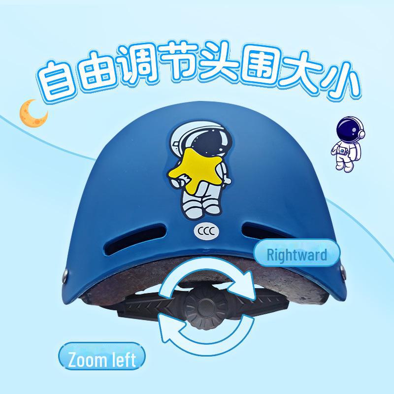 Сертифицированный 3C детский защитный шлем для электромобилей — летний, полушлем, унисекс, всесезонный
