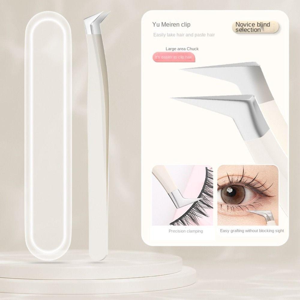 Tweezers Fake Eyelashes Extensions Anti-static Eyelash Extension Tweezer Eyelash Tweezers Women