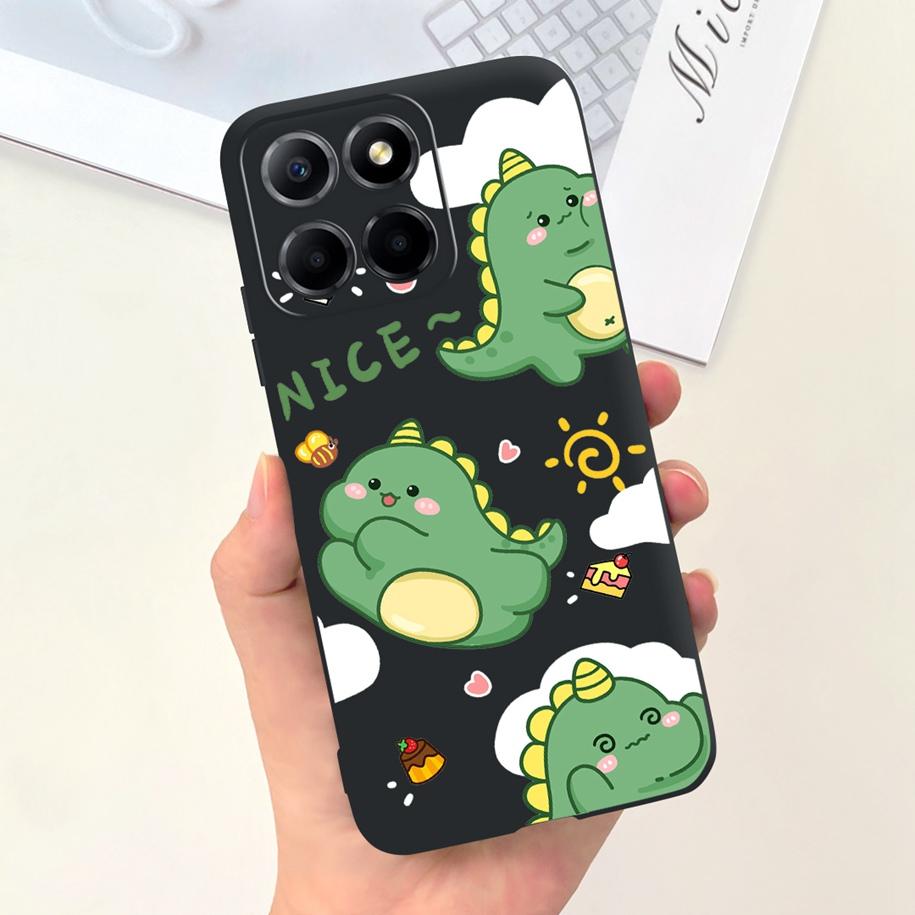 For Cover Honor X8 Phone Case TFY-LX1 TFY-LX2 TFY-LX3 Bumper Popular Flower Cats Soft Cover For Honor 70 Lite X6 X6s X8 5G Funda