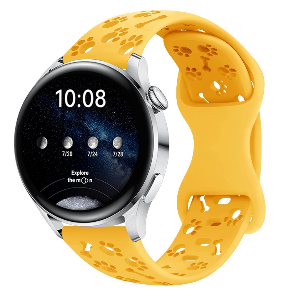 Гравированный ремешок для часов, мягкий дышащий спортивный ремешок 18/20/22 мм, совместимый с Amazfit Huawei Samsung oppo xiaomi