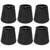 6PCS Modern Cloth Lampshade Chandelier Lamp Shades for E14 Wall Lamp Room Decor