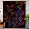 Элегантные шторы для гостиной Five Nights Home Interior Curtains 2 шт. Разделительные шторы Тюль для спальни Шторы