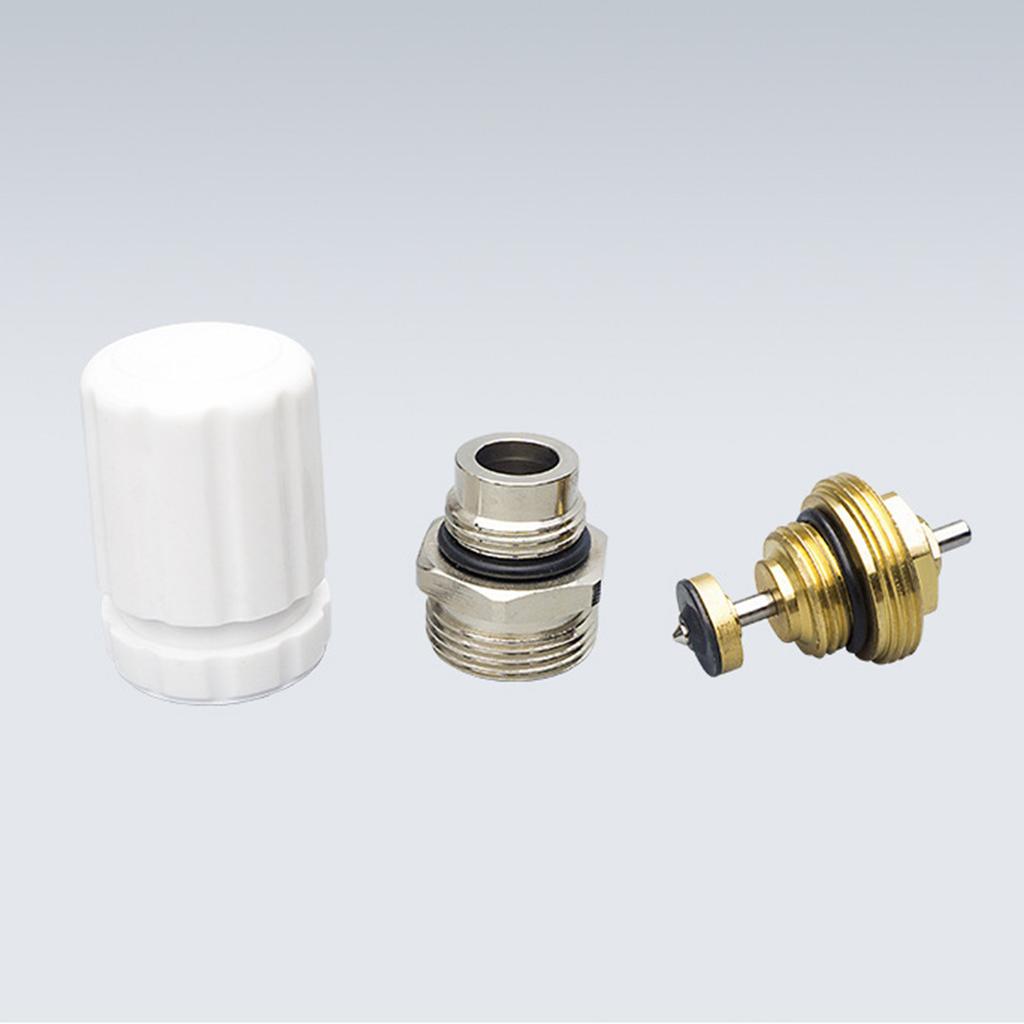Brass Thermostat Valves Cores M30 for Underfloor Heating Systems Home Accessory with Heimeiers Valves Daily Use
