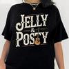 Футболка Jelly Posty Tee Roll Концертная футболка Пост Мерч Пости Рубашка Унисекс Футболка