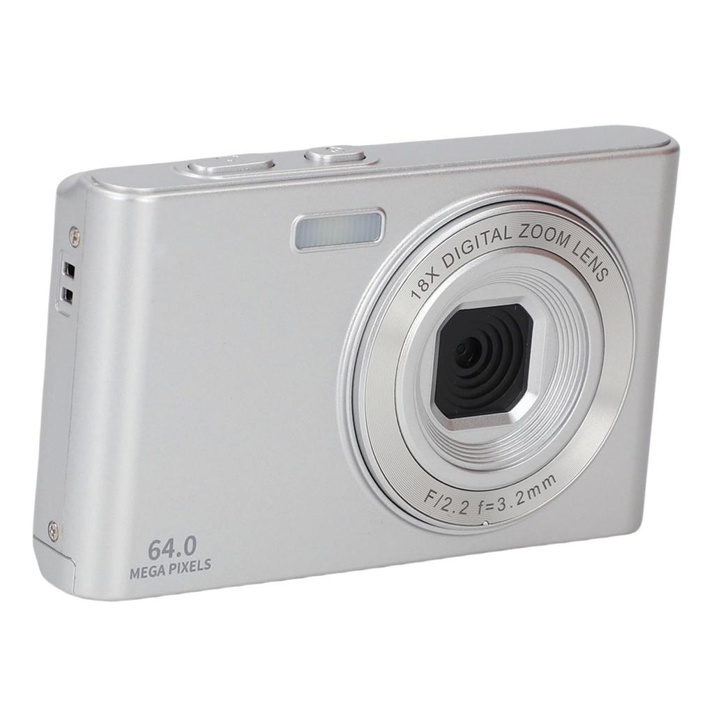 Retro Camera 4K Video 64MP Photo 18X Digital Zoom Student Camera for Travel Photography