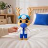 Stuffed Animal Gift for Birthday Funny Plush Doll with Career Uniform 10 Inch Cute Doctor PP Cotton Filled Animals Toy Horror Game Fans Soft