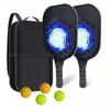Glass Fiber Pickleball Racket Set Carbon Fiber Honeycomb Pickleball Paddles Pickleball Racket