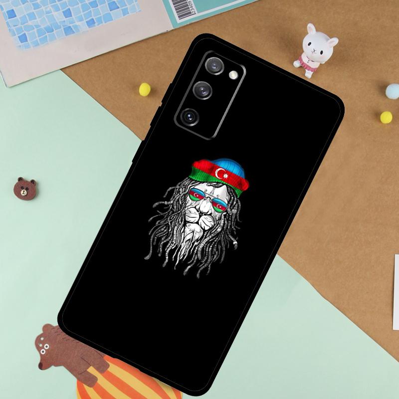 Мягкий чехол с флагом Азербайджана для Samsung Galaxy S25 Ultra S9 S10 S20 FE S21 S22 S23 Plus S24 Ultra Funda Cover